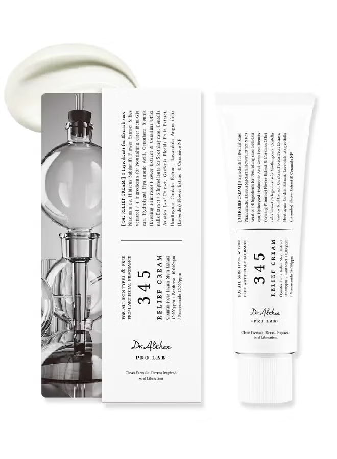 Dr.Althea 345 Relief Cream Daily Face Moisturizer - 50ml