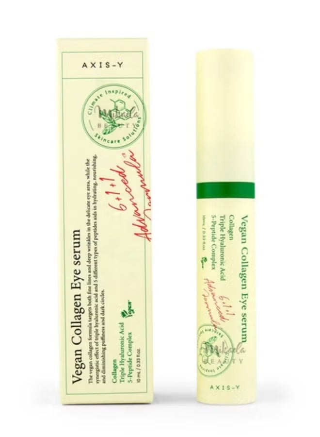AXIS-Y Vegan Collagen Eye Serum with Triple Hyaluronic Acid & 5-Peptide Complex