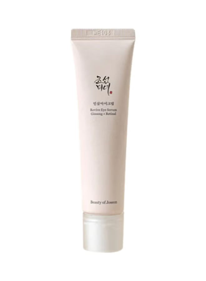 Beauty Of Joseon Revive Eye Serum with Retinal Niacinamide Peptide Correction for Puffy Eye Bags Fine Lines Dark Circles Wrinkles, Korean Skin Care 30ml