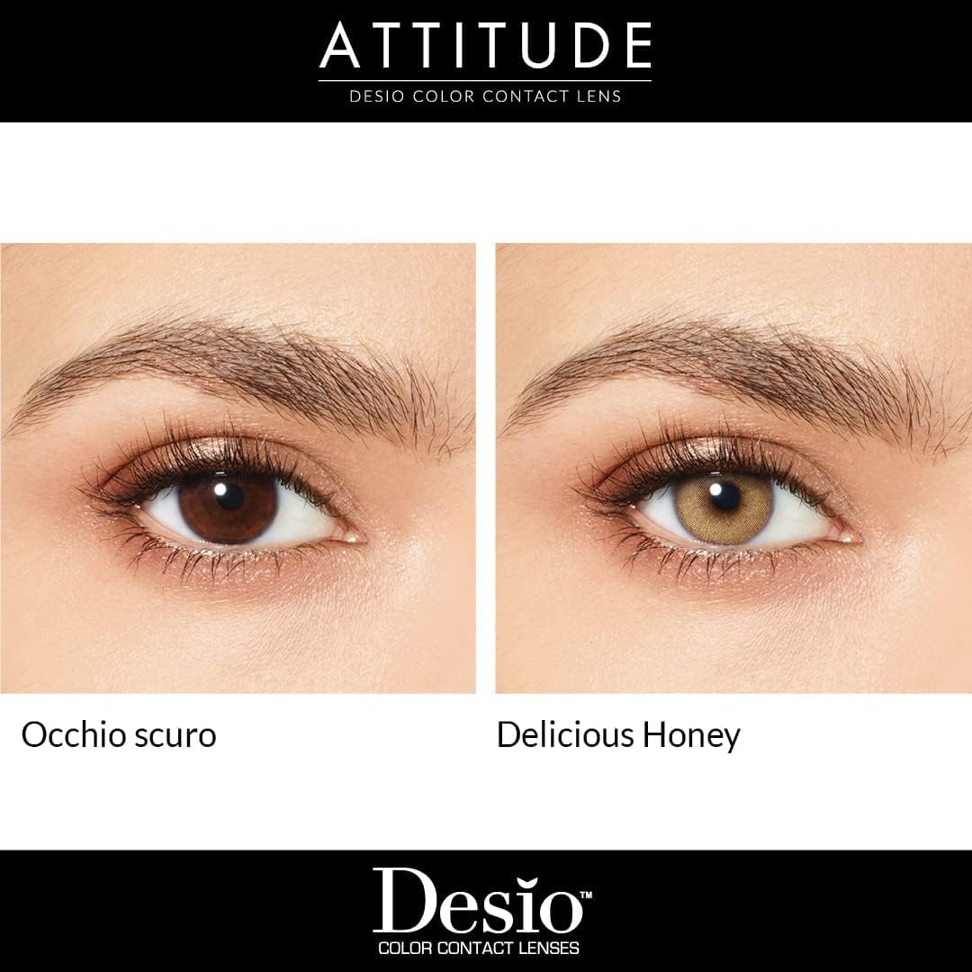 Desio attitude Delicious honey contact lenses daily