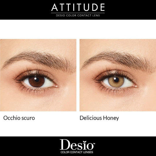 Desio attitude Delicious honey contact lenses daily