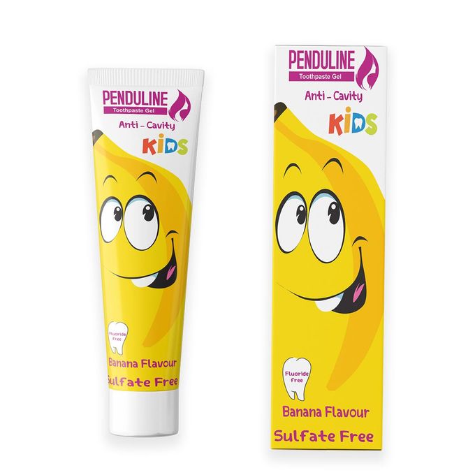 Penduline kids toothpaste gel 75 ml with banana | Safe from 2 years old