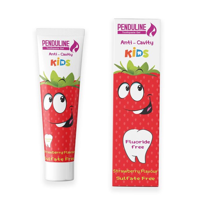Penduline kids toothpaste gel 75 ml with strawberry | Safe from 2 years old