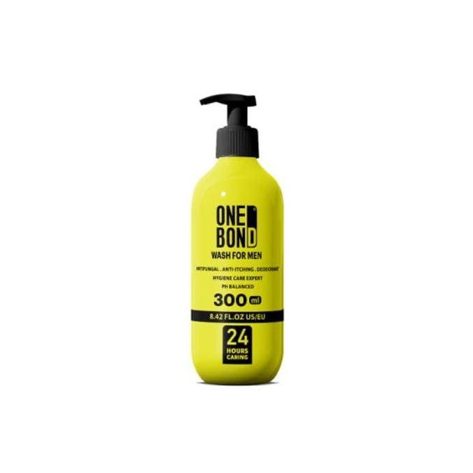 ONE BOND MEN'S WASH FOR SENSITIVE AREAS YELLOW 300ML
