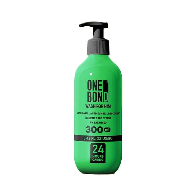ONE BOND MEN'S WASH FOR SENSITIVE AREAS GREEN 300ML