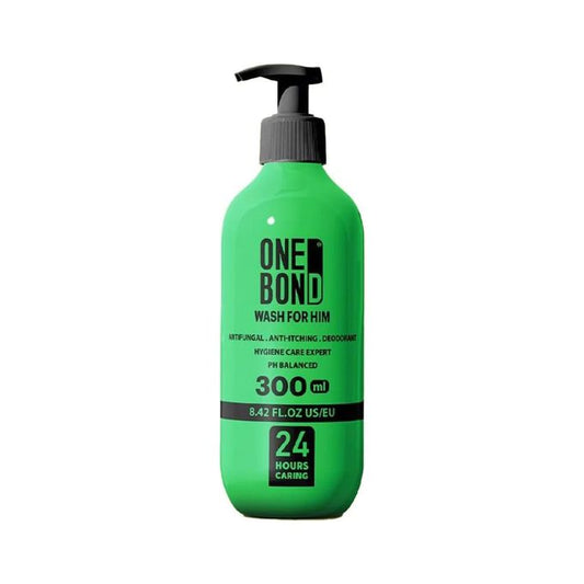 ONE BOND MEN'S WASH FOR SENSITIVE AREAS GREEN 300ML